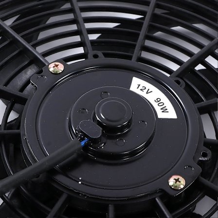 14 tuuman yleismallinen sähköinen jäähdyttimen tuulettimen asennussarja 12V 90W ohut tuuletin työntö/veto