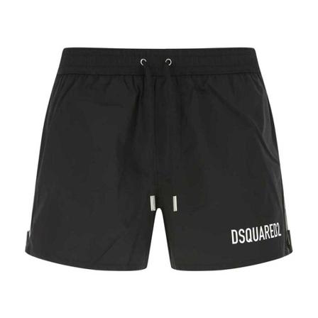 Dsquared2 Swimsuit Sort, Herre Badeshorts, Størrelse: L