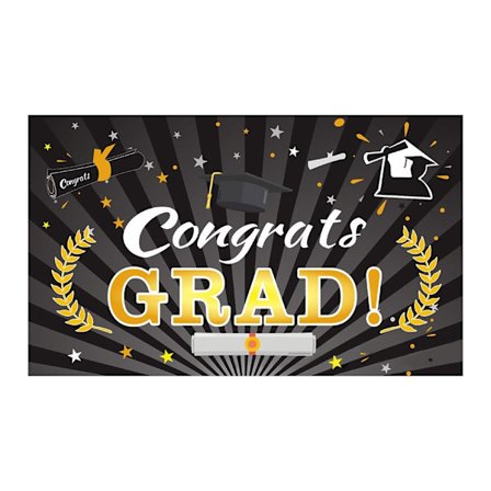 2023 Graduation Dekoration Party Bagtæppe Banner 10 10