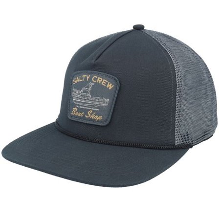 Salty Crew - Grå trucker Keps - Boat Shop Phantom Charcoal Trucker @ Hatstore