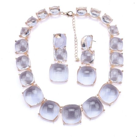 Choker Halsband Dam Smycken VIT SET VIT SET vit set