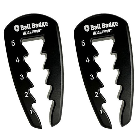 2 STK Justerbar Golf Tee Højde Værktøj Præcision Tee Højde Indstiller