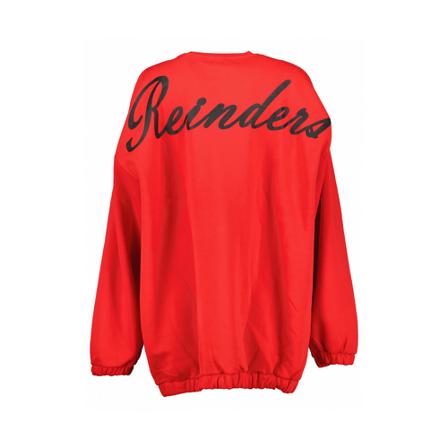 Reinders, Smoked Sweater Dress Rood, Dames, Maat:ONE Size