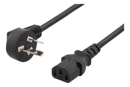 Deltaco DEL-109CHI - strømkabel - PSB-10A til power IEC 60320 C13 - 2 m