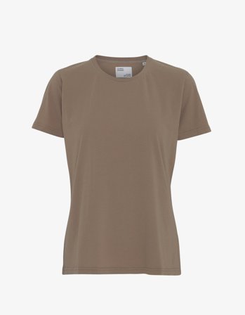 Women Light Organic Tee - Warm Taupe - S