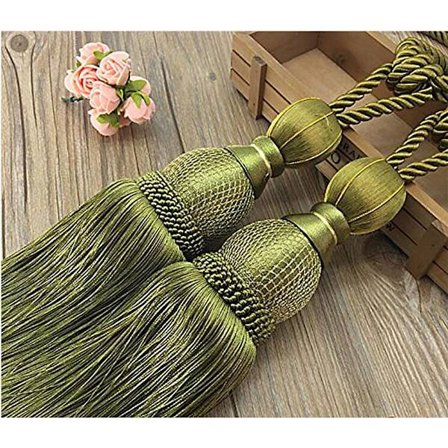 Håndlavet gardinklips reb slips Høj kvalitet stor guldtråd tennis