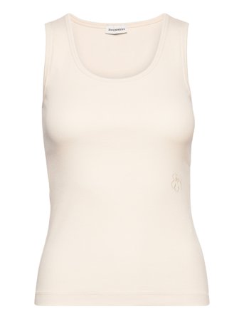 Erkkeri Solid T-shirts & Tops Sleeveless Hvit Marimekko*Betinget Tilbud