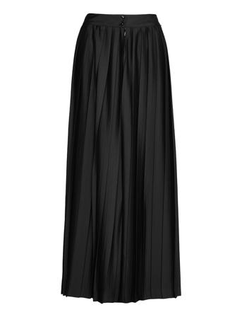Palazzo Plissé Pant Black MOS MOSH