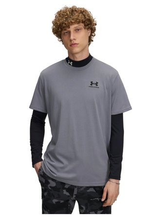 Under Armour Ua M Logo Emb Heavyweight Ss - Grey - XXL