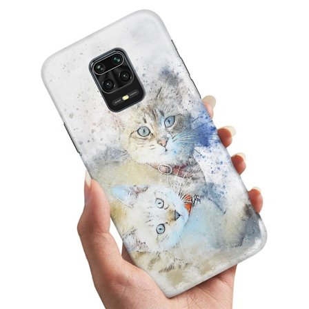 Xiaomi Redmi Note 9 Pro - Kuoret/Suojakuori Kissat