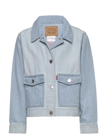 Soft + Light Core Coat Trucker Blue Levi's