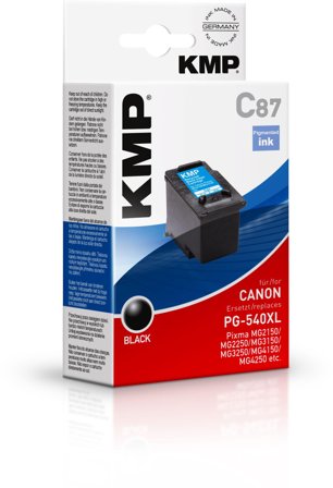 KMP C87 - svart - kompatibel - blekkpatron (alternativ for: Canon 5222B005, Canon PG-540XL)