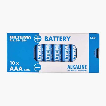 AAA/LR03 Alkaliskt batteri 10-pack