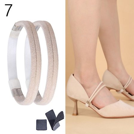 Damesko snørebånd til høje hæle 7 7