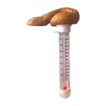 Yaju Flytande Pooltermometer Skämt Temperaturmätare Kreativ Pallformad