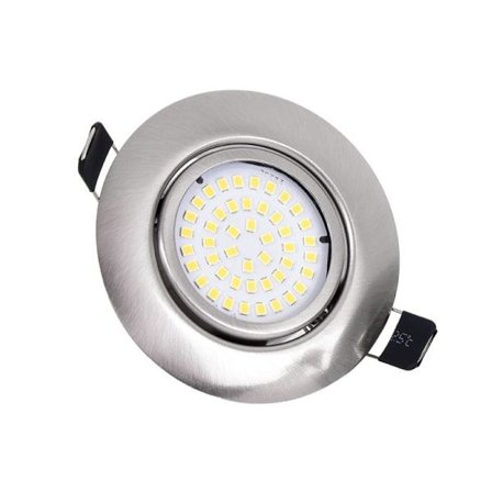 1 st x 5w LED infälld spotlight 3000k varmvit 230v, 55mm