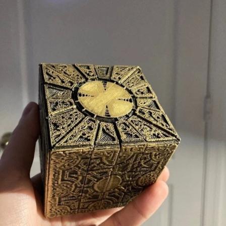 Hellraiser Pusselbox - Den rörliga kistan Skräck Hellraiser - Perfekt Brun 1