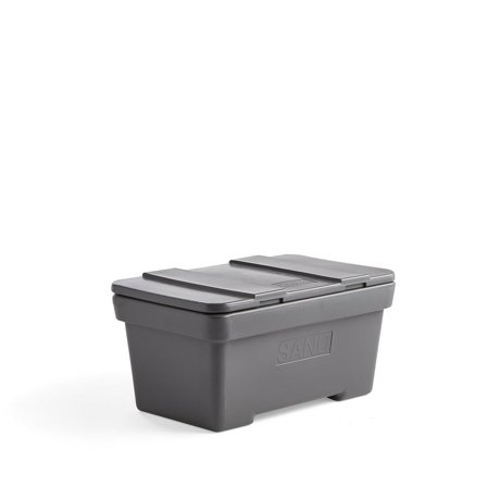 Strøkasse, 200 liter, grå