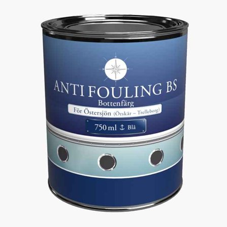 Bottenfärg kopparoxidbaserad blå 0 75 liter