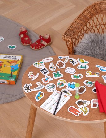 Pippi Langstrømpe Pippi Kig & Husk - Multi/patterned - ONE SIZE