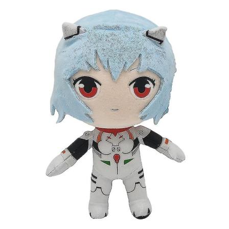 20cm Ayanami Rei Plyschleksak Dockan Cartoon Anime Penpen Plyschleksak Kawaii Plyschdocka Eva Mjuk Fylld Rum Dekor Barn Julklappar-r