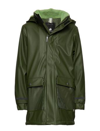 Ekholm Kids Coat 2 Green Didriksons