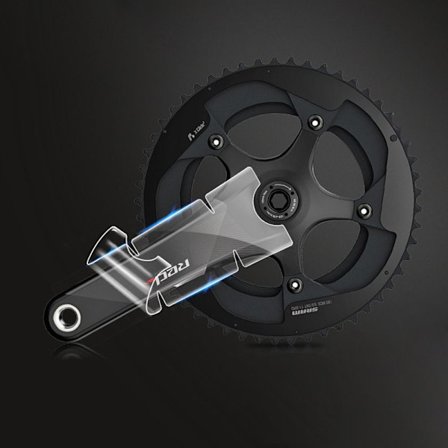 Beskyttelsesfilm til cykelkrank, Krankmærkatbeskyttelse 3T/SRAM