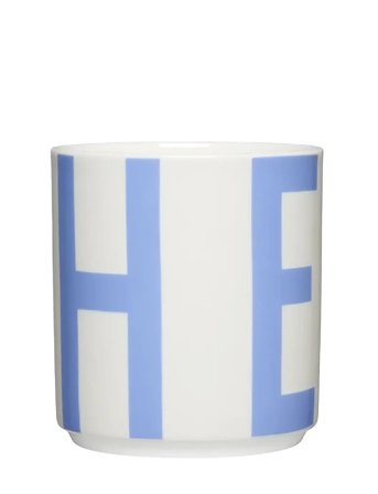 Design Letters | Xl Vintage Abc Cups | 25 CL