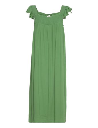 Laila Knelang Kjole Grønn Six Ames