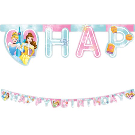 Happy Birthday Guirlande Disney Prinsesser Live Your Story
