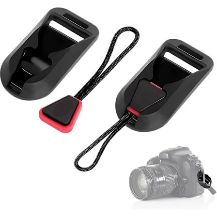 Kamera Rem Adapter Hurtigudløsningsbeslag Hurtig Halsrem Adapter