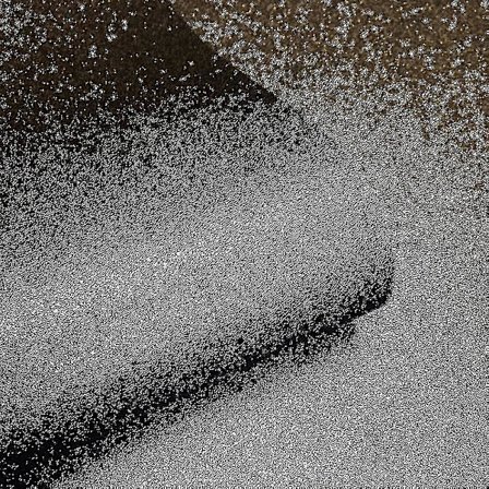 Tapet med teksturert glittereffekt