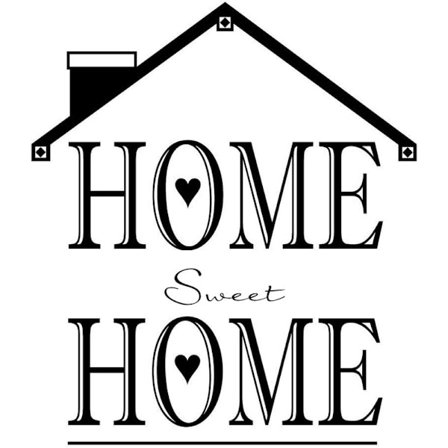 Väggord - Home Sweet Home