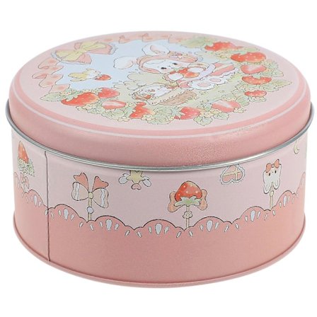 Kakburk i bleckplåt Påskhare Godisburk Snacks Presentförpackning Kakburk Godisbehållare