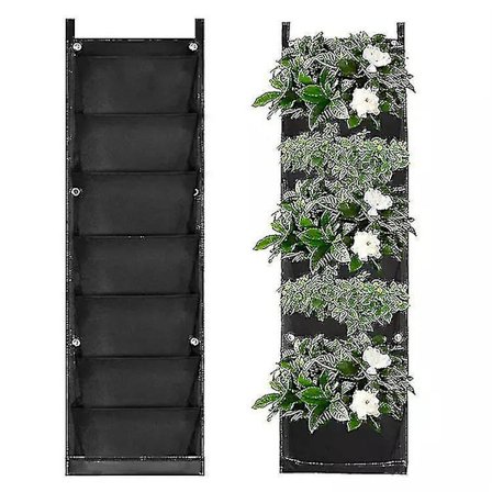 7 Hengende Veggplantekasser Balkonghage Kontor Hjemmedekor