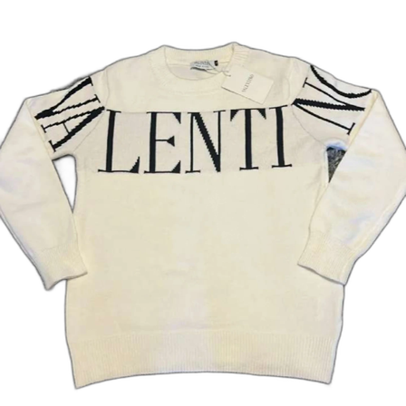 Vit Valentino sweatshirt