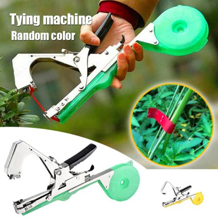 [NT] Plantera upprätt bindningsverktyg Trädgård Växtbindningsmaskin Gren Fästanordning Lätt Vinrankebindningsverktyg Slumpmässig färg