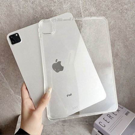 Klart Akryl Deksel for iPad Pro 11 (2024) Støtsikkert Slim Tablet Cover