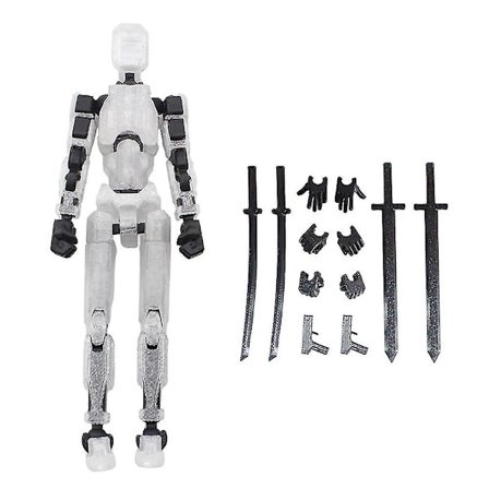 T13 Action Figure Titan 13 Action Figure Robot Action Figure3D Printed Action