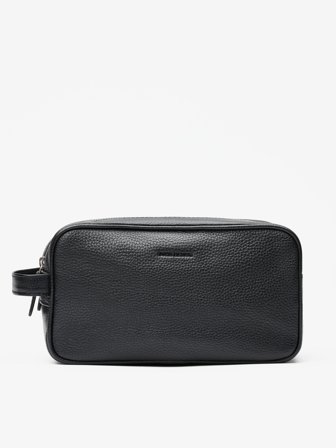 John Henric Men's Schwarzer Kulturbeutel Azzo Size Onesize
