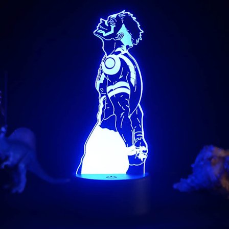 Jujutsu Kaisen Gojo 3D Illusion Nattlampa Smart Touch