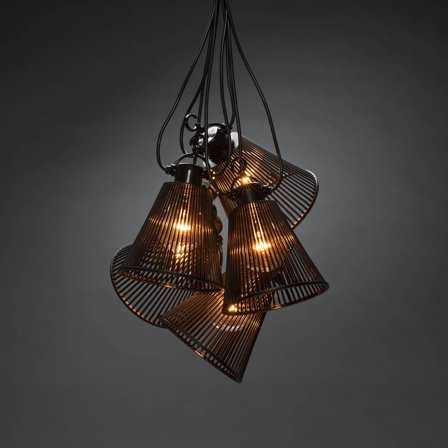 Konstsmide - Ljusslinga ute Ljusslinga Startset sv E27 LED Svart