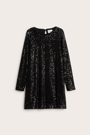 Kappahl | Sukienka z cekinami | Czarne