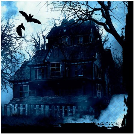Hemsökt Skog Servetter 16-pack - Halloween Dekoration - Kalaslagret.se