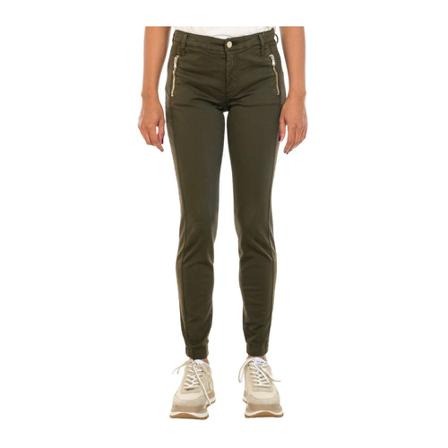 Liu Jo Skinny Broek , Groen , Dames , Maat: W26