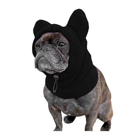 Hunde Vinterhue Fleece Varm Hunde Hovedbeklædning Øredækning Justerbar Hunde Hætte Hue Ørevarmere Vindtæt Hals