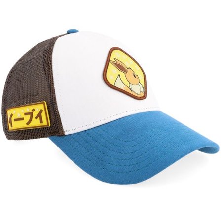 Difuzed - Vit trucker Keps - Pokémon Eevee A-Frame Trucker @ Hatstore