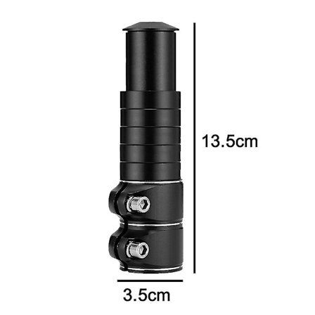 Cykel Gaffel Frempind Forlænger, Cykel Styr Stigerørs Adapter, Aluminium Legering Head Up Adapter, Til Mountainbike, Racercykel, Mtb