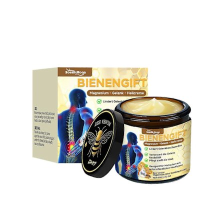 Bie-gift ledd- og benkrem, profesjonell bie-gift lindring for ledd i rygg, kne, hender, nakke, føtter