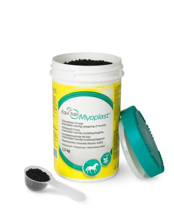 Equitop myoplast perlegranulat Tilskuddsfor for hest 1,5kg